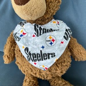 Steelers Drool Bib 2mo-3mo